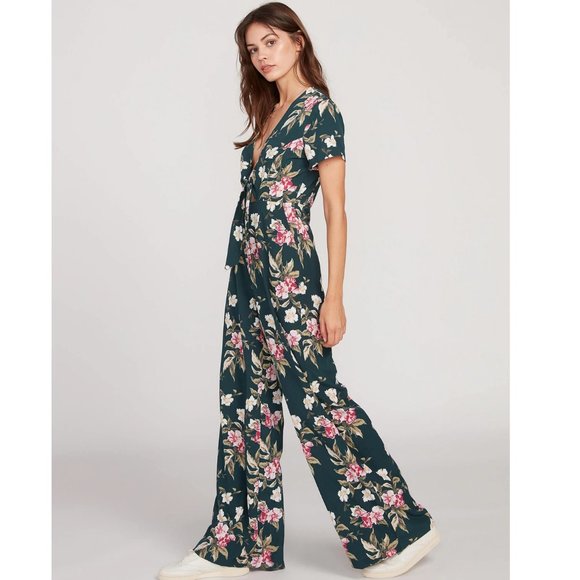 Volcom Pants - Volcom "Haute Tropic" Jumpsuit